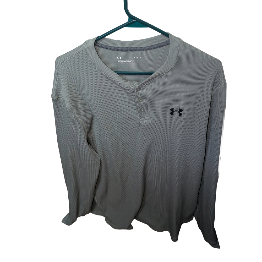 Men's Under Armour Gray Shirt Size Large